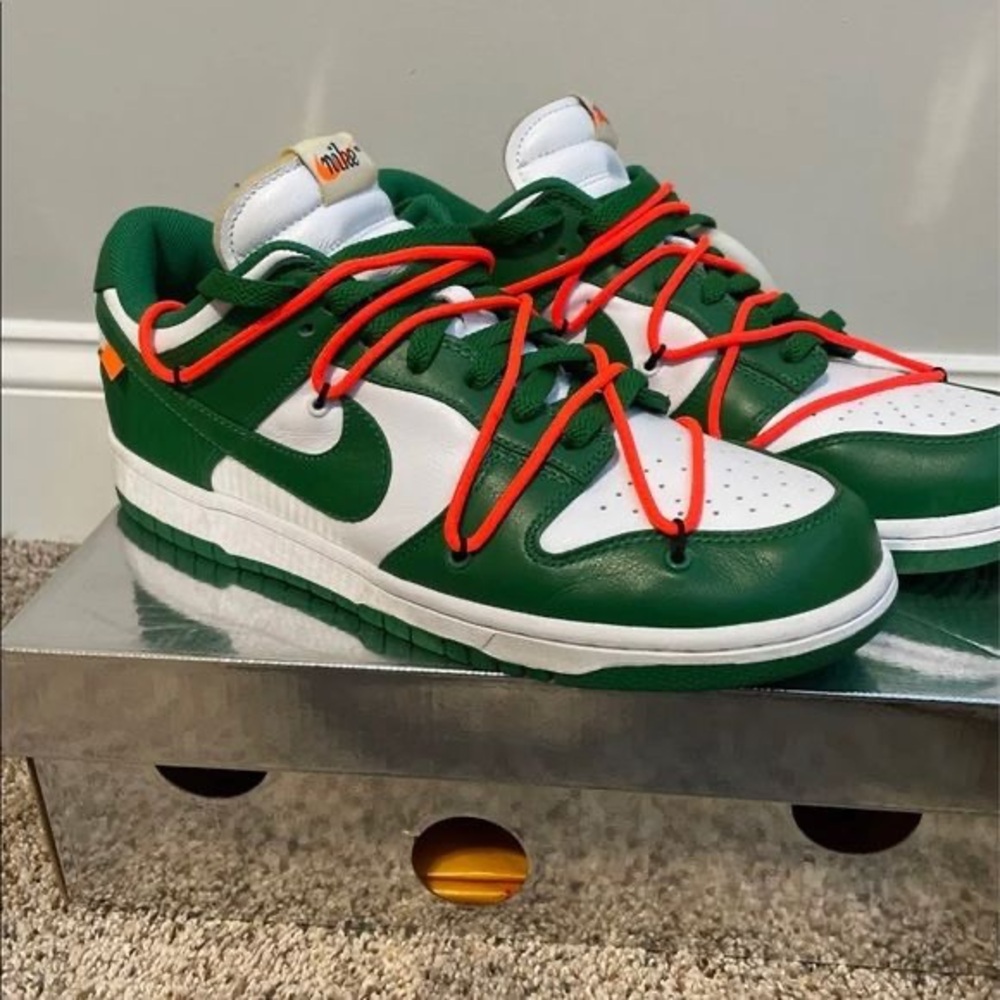 Green Offwhite dunks